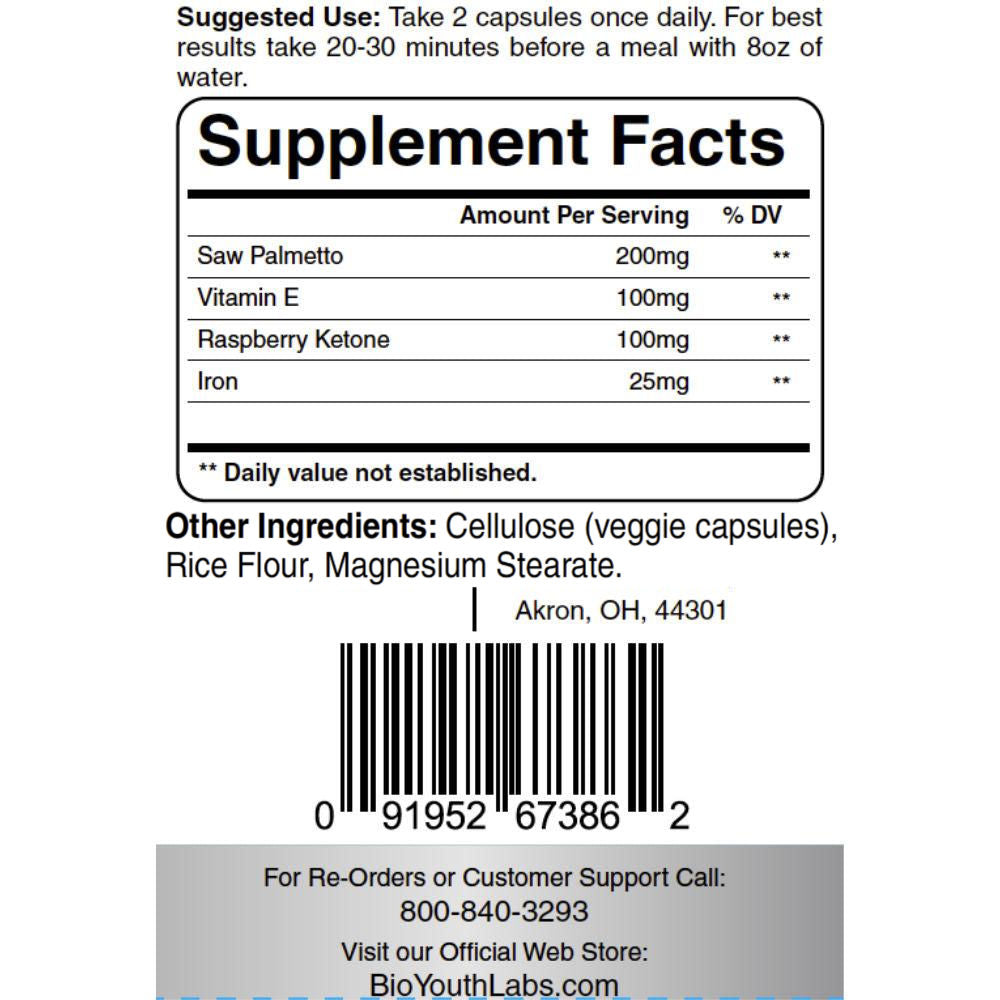 Natural Hair Supplement Facts