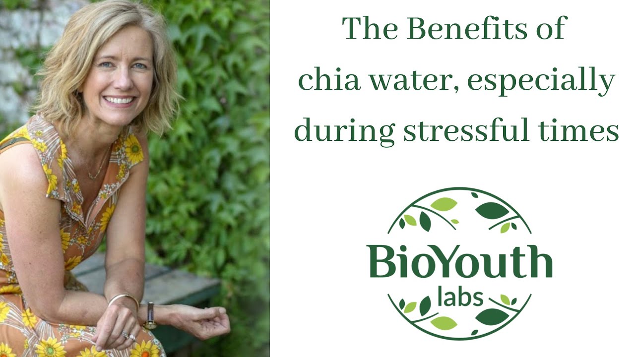Chia Water for stressful times