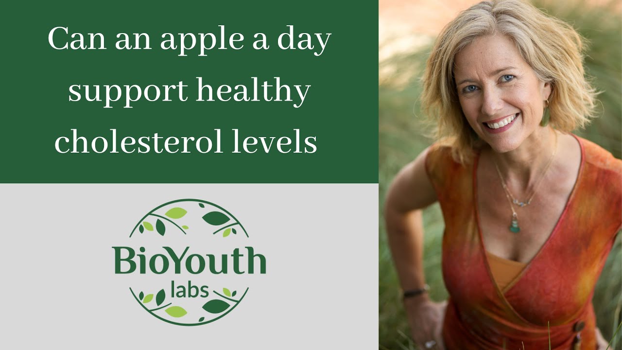 Can an apple a day support healthy cholesterol levels?