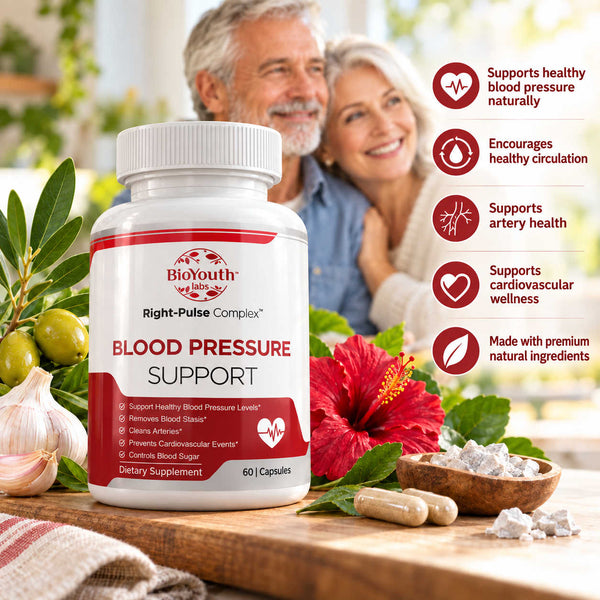 Right-Pulse Complex™ High Blood Pressure Support 100% Natural