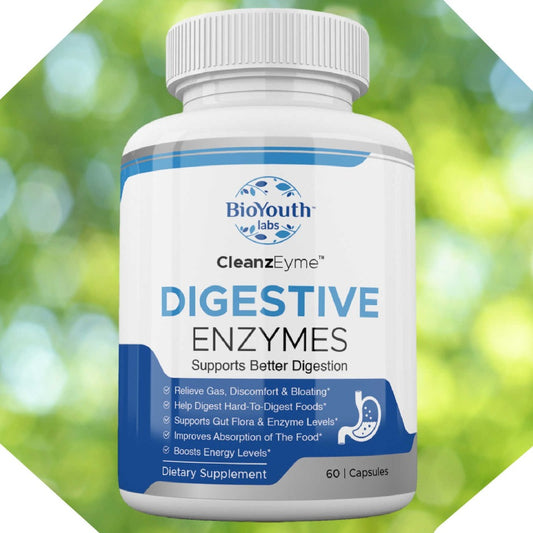 Digestive Enzymes and Probiotics Natural Health Supplements