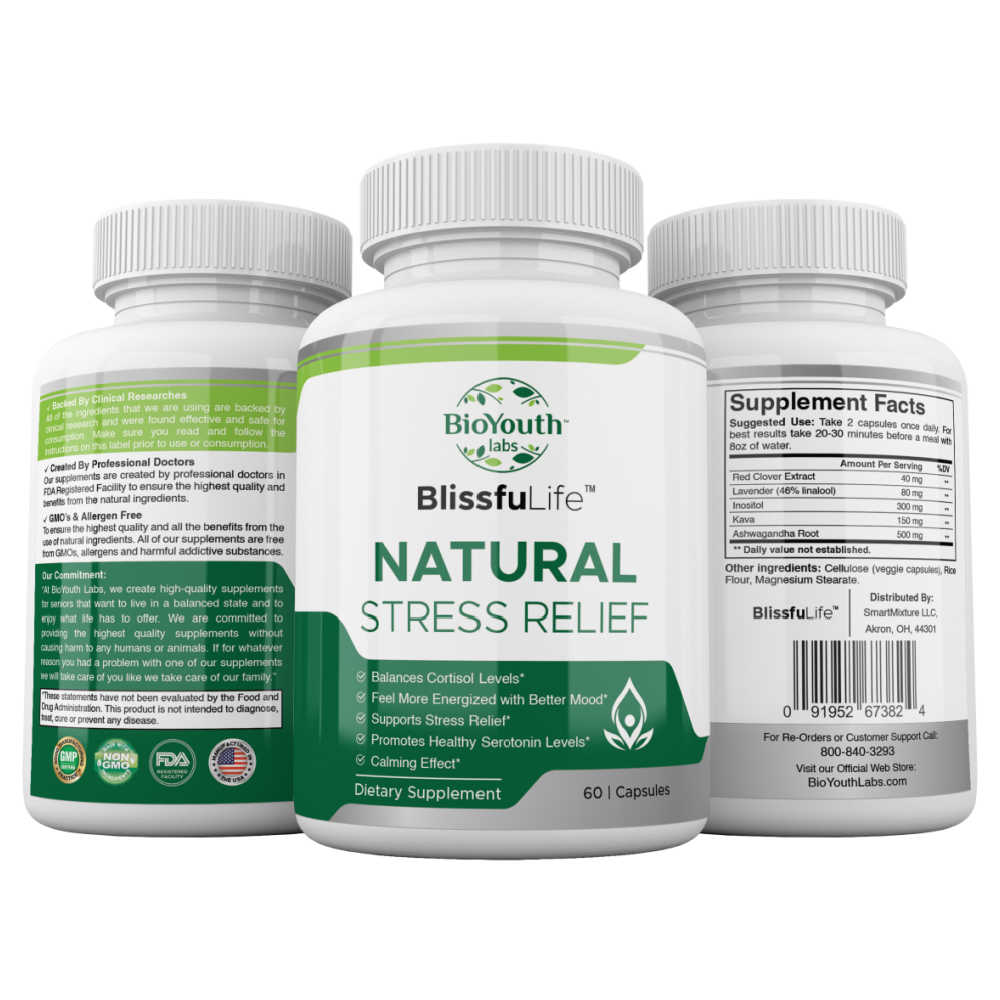Natural Stress Relief Supplement